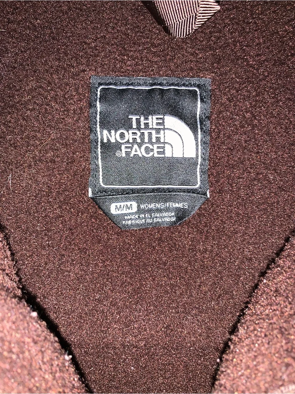 The North Face Men's Chocolate Brown & Black Polartec Fleece Jacket